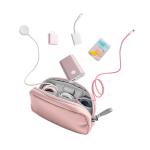 Organizator cabluri Tomtoc Light T12, Husa de depozitare accesorii mici, 21 x 13 x 5 cm, Roz 3 - lerato.ro