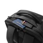 Rucsac pentru calatorii Tomtoc Navigator T66 Liteway compatibil cu laptopuri de pana la 17.3 inch, 52 × 33 × 23 cm, Capacitate 40L, Waterproof, Negru 5 - lerato.ro