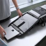 Rucsac pentru calatorii Tomtoc Navigator T66 Liteway compatibil cu laptopuri de pana la 16 inch, 45 × 30 × 20 cm, Capacitate 28L, Waterproof, Negru 15 - lerato.ro