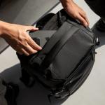 Rucsac pentru calatorii Tomtoc Navigator T66 Liteway compatibil cu laptopuri de pana la 16 inch, 45 × 30 × 20 cm, Capacitate 28L, Waterproof, Negru 18 - lerato.ro