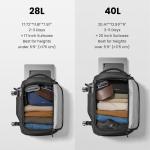 Rucsac pentru calatorii Tomtoc Navigator T66 Liteway compatibil cu laptopuri de pana la 16 inch, 45 × 30 × 20 cm, Capacitate 28L, Waterproof, Negru 25 - lerato.ro