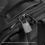 Rucsac pentru calatorii Tomtoc Navigator T66 Liteway compatibil cu laptopuri de pana la 16 inch, 45 × 30 × 20 cm, Capacitate 28L, Waterproof, Negru 10 - lerato.ro