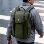 Rucsac pentru calatorii Tomtoc VintPack TA1 Liteway compatibil cu laptopuri de pana la 16 inch, 	45 × 30 × 15 cm, Capacitate 22L, Verde 11 - lerato.ro