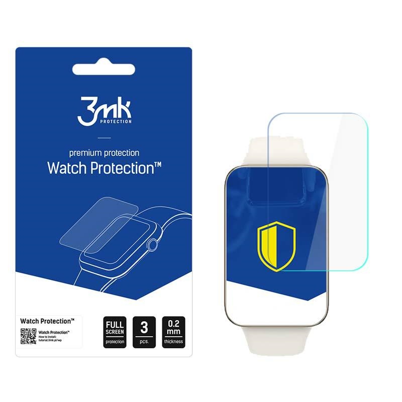 Folie protectie 3mk ARC Plus compatibila cu Xiaomi Mi Band 7 Pro, Transparent