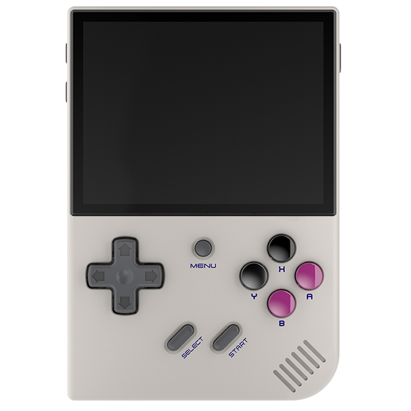 Consola portabila Anbernic RG35XX Plus, ARM Cortex-A53, G31 MP2, 1GB RAM LPDDR4, 64GB, Display IPS 3.5 inch, Gri 1 Lerato.ro