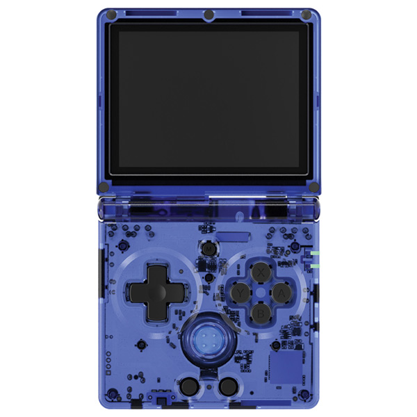 Consola portabila Anbernic RG35XXSP, ARM Cortex-A53, Mali-G31 MP2, 1GB RAM LPDDR4, 64GB, Display IPS 3.5 inch, Albastru 1 Lerato.ro