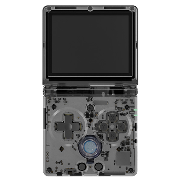 Consola portabila Anbernic RG35XXSP, ARM Cortex-A53, Mali-G31 MP2, 1GB RAM LPDDR4, 64GB, Display IPS 3.5 inch, Negru 1 Lerato.ro