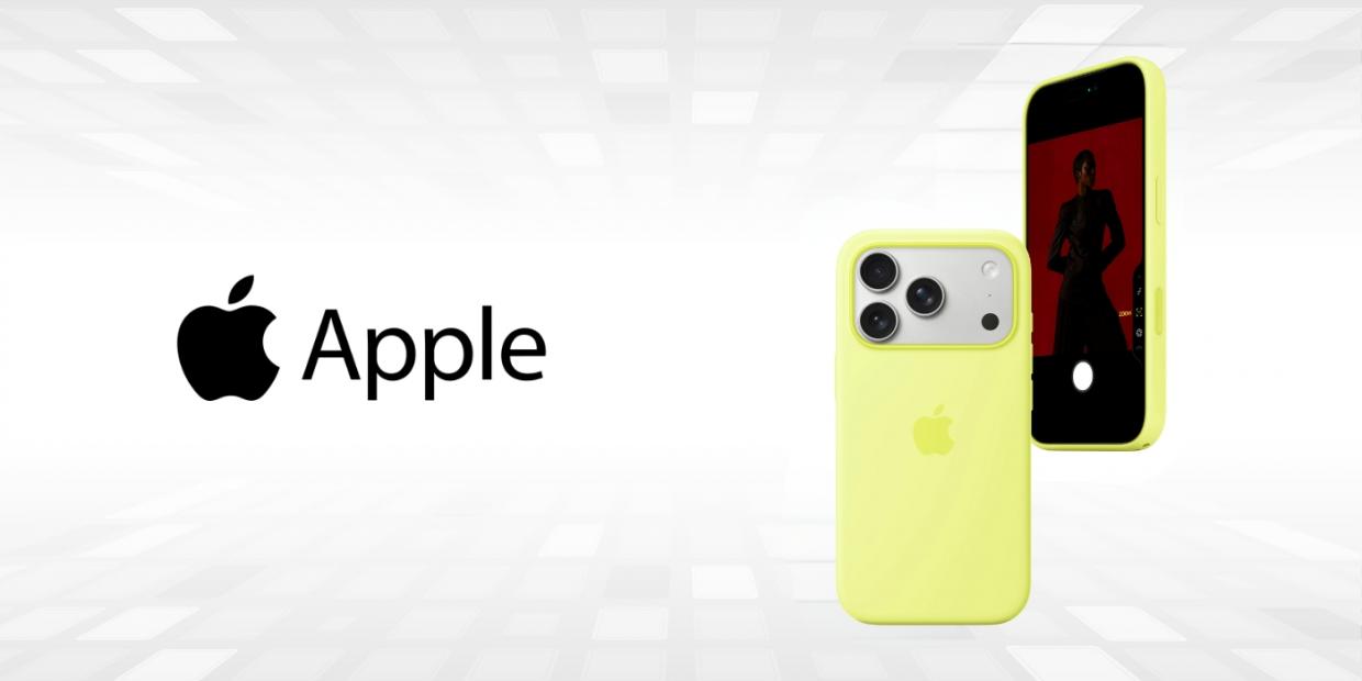 Carcasa Apple Silicone cu MagSafe compatibila cu iPhone 17 Pro, Galben 1 Lerato.ro