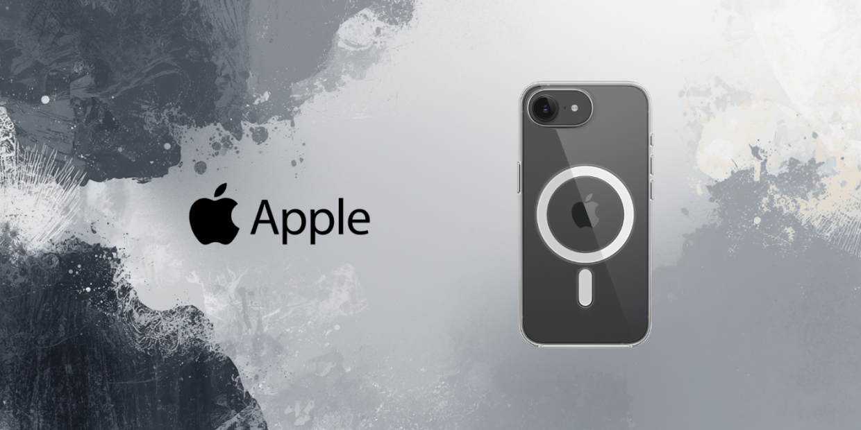 Carcasa Apple Clear cu MagSafe compatibila cu iPhone 16e / 17e, Transparent 1 Lerato.ro