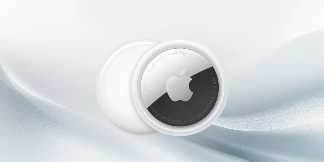 Dispozitiv anti pierdere Apple AirTag Gen 2, Compatibil iOS, Bluetooth, Baterie CR5032, IP67, Alb 1 Lerato.ro
