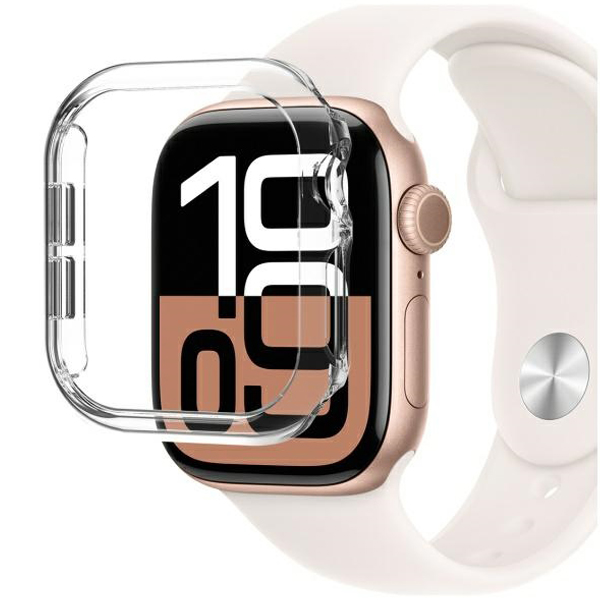 Carcasa Araree Nukin compatibila cu Apple Watch 46mm, Transparent 1 Lerato.ro