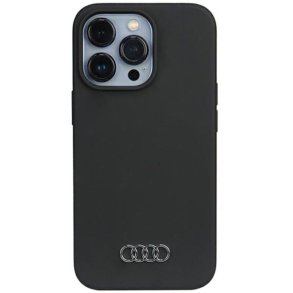 Carcasa Audi Silicone compatibila cu iPhone 13 Pro, Negru 1 Lerato.ro