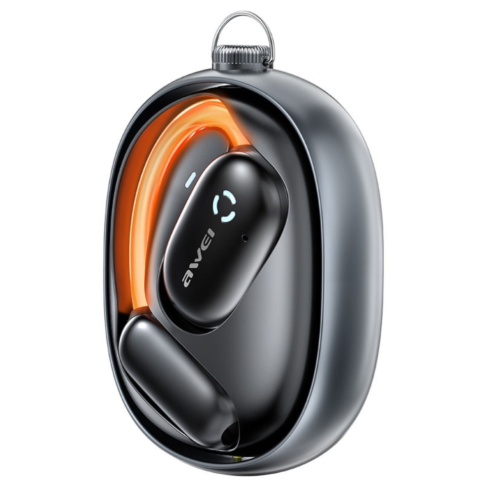 Casti wireless AWEI TZ13 ANC, Bluetooth 5.4, Autonomie 6h, 240mAh, Negru 1 Lerato.ro