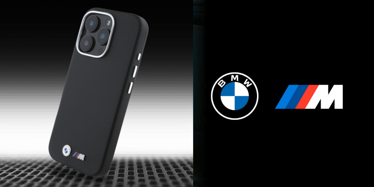 Carcasa BMW M Edition Kevlar compatibila cu iPhone 16 Pro, Negru 1 Lerato.ro
