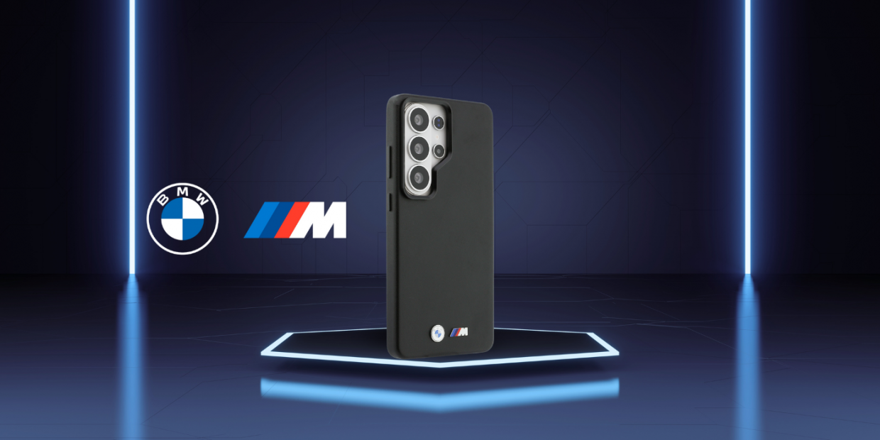 Carcasa BMW M Metal Logo cu MagSafe compatibila cu Samsung Galaxy S26 Ultra, Negru 1 Lerato.ro