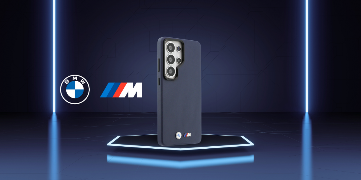 Carcasa BMW M Metal Logo cu MagSafe compatibila cu Samsung Galaxy S26 Ultra, Navy Blue 1 Lerato.ro