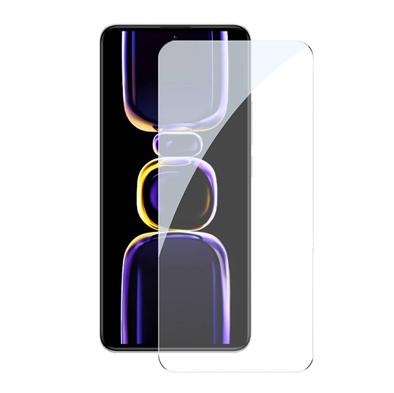 Folie sticla securizata Baseus compatibila cu Xiaomi Redmi K60/K60 Pro, Transparent