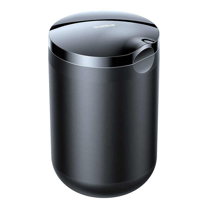Scrumiera auto Baseus Premium 2, Incarcare USB-C, LED, Negru