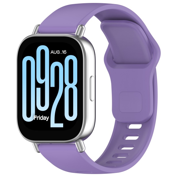 Curea Beline din silicon compatibila cu Xiaomi Redmi Watch 5, Mov 1 Lerato.ro