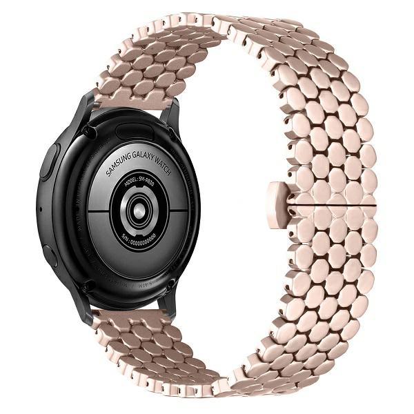 Curea universala Beline Honeycomb, 20mm, Rose Gold 1 Lerato.ro
