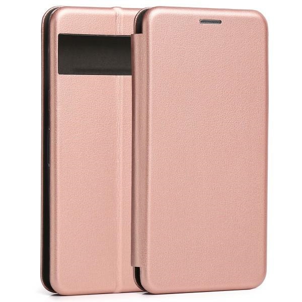 Carcasa Beline Magnetic Book compatibila cu Google Pixel 7, Rose Gold 1 Lerato.ro