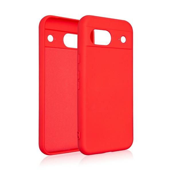 Carcasa Beline Silicone compatibila cu Google Pixel 8, Rosu 1 Lerato.ro