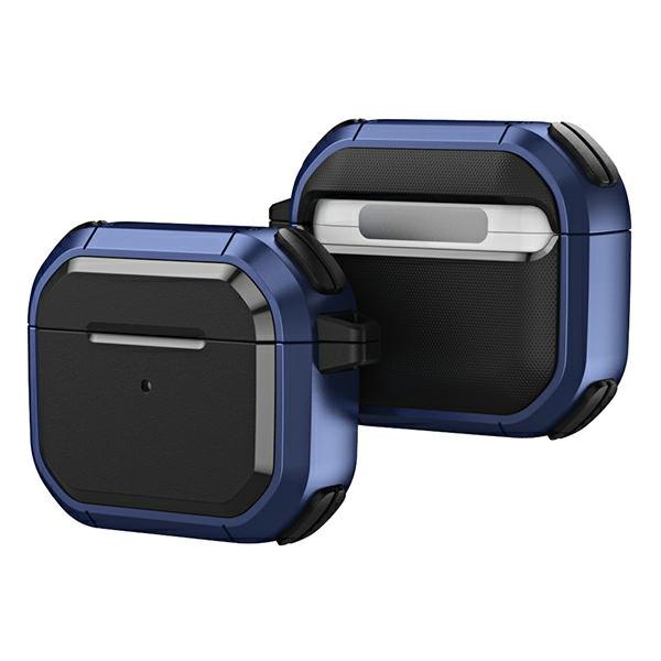 Carcasa Beline Solid Cover compatibila cu Apple AirPods Pro, Albastru 1 Lerato.ro