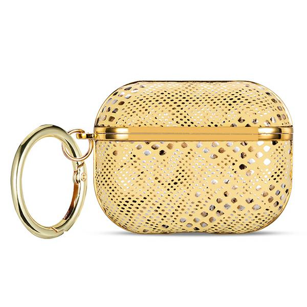 Carcasa Beline Elegance Cover compatibila cu Apple AirPods 3, Gold 1 Lerato.ro
