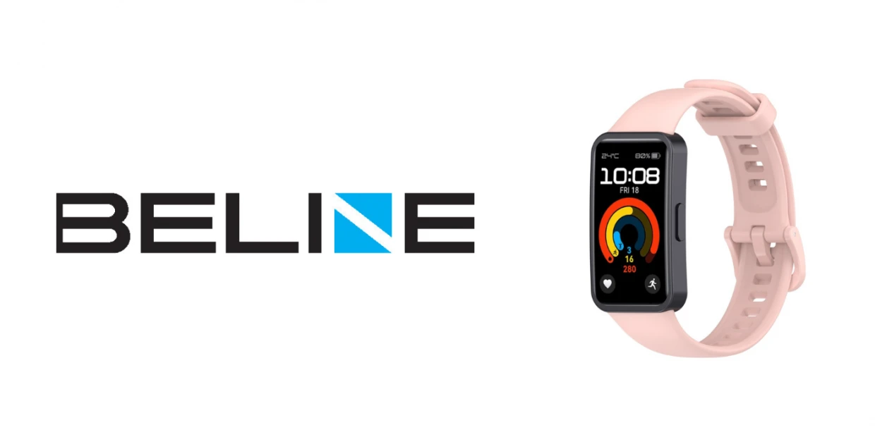 Curea Beline Saiboro compatibila cu Huawei Band 8 / 9 / 10, Roz 1 Lerato.ro