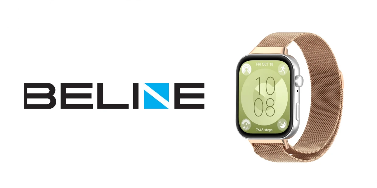 Curea Beline Saiboro compatibila cu Huawei Watch Fit 5 / 5 Pro / 4 / 4 Pro / 3, Rose Gold 1 Lerato.ro