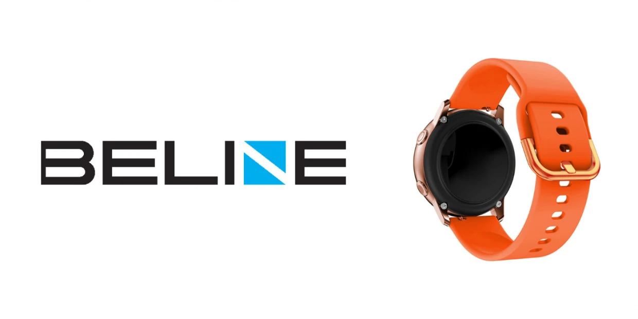 Curea Beline Saiboro compatibila cu Huawei Watch GT 3 / 4 / 5 / 6, Portocaliu 1 Lerato.ro