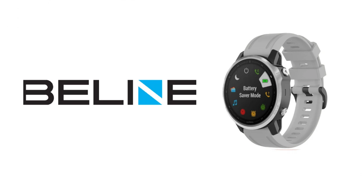 Curea din silicon Beline Watch 2 compatibila cu Garmin Fenix 8 / 7S / 6S / 5S 43mm, Gri 1 Lerato.ro