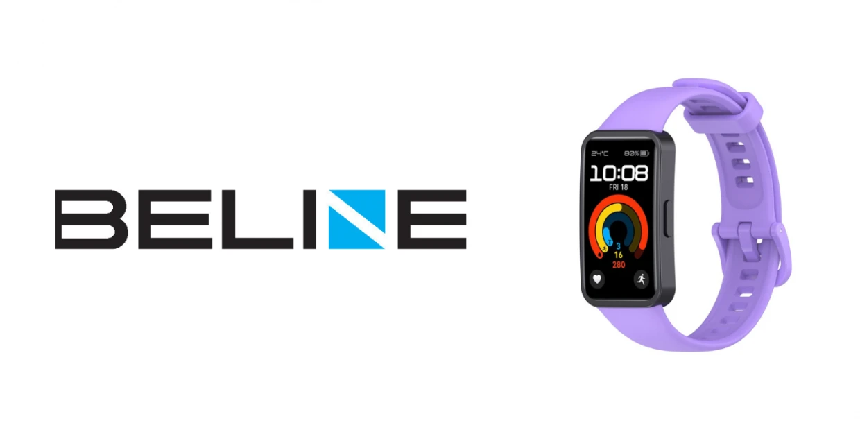 Curea Beline Saiboro compatibila cu Huawei Band 8 / 9 / 10, Mov 1 Lerato.ro