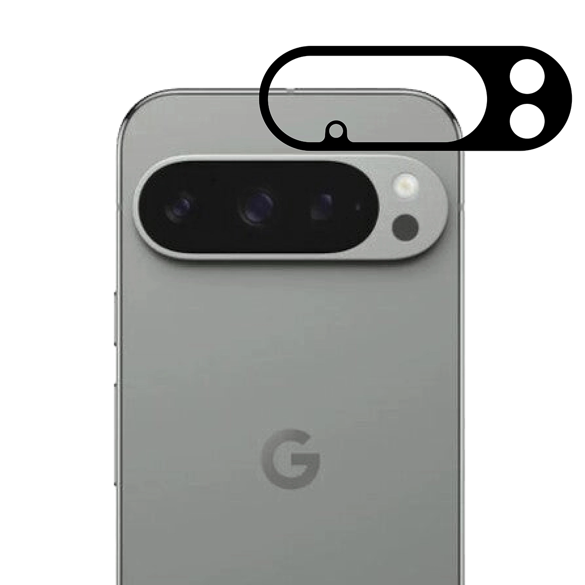 Szkło na aparat telefonu Bizon Glass Lens do Google Pixel 10 Pro