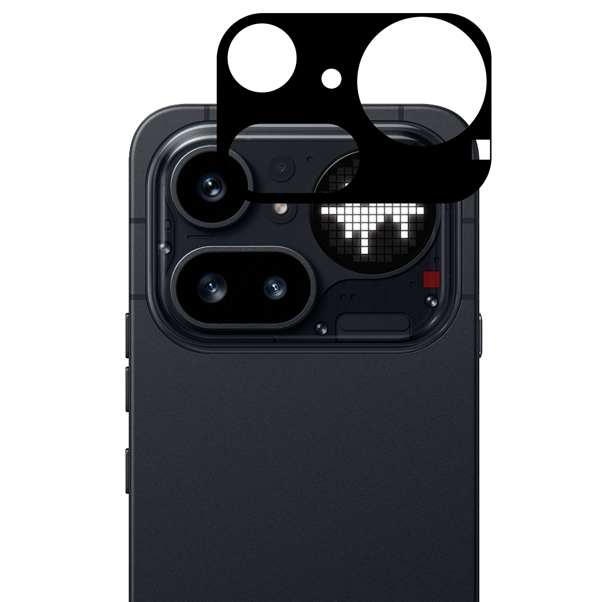 Sticlă pentru camera telefonului Bizon Glass Lens pentru Nothing Phone (4a) Pro