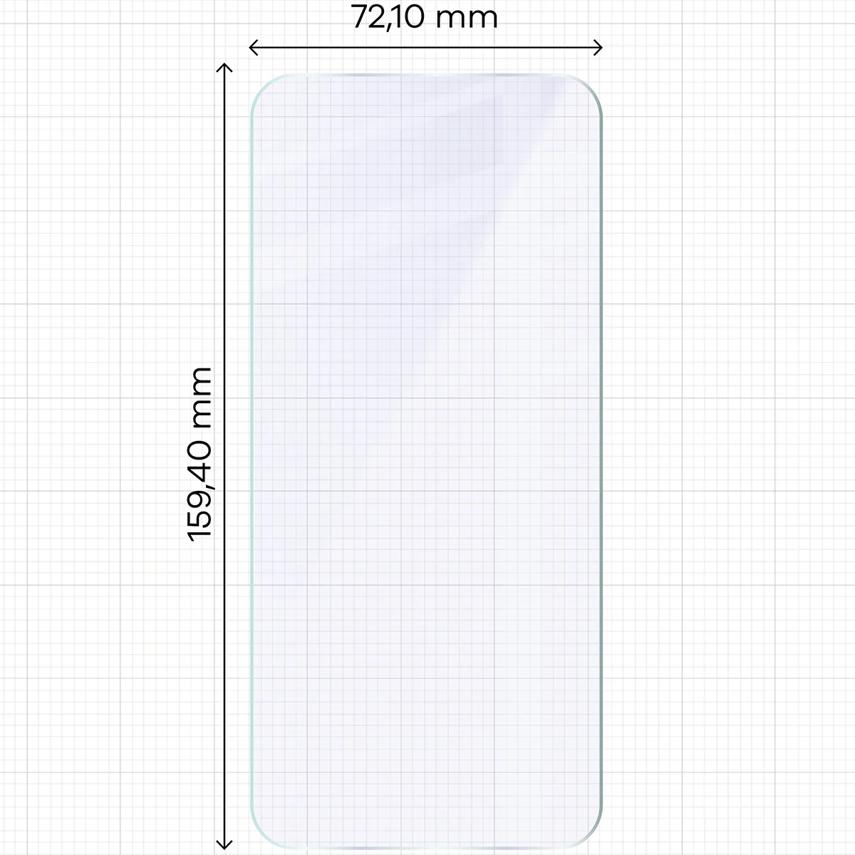 Set 2 folii sticla hibrid Bizon Hybrid Mule Duo compatibile cu Vivo V70 FE 5G, Transparent 1 Lerato.ro