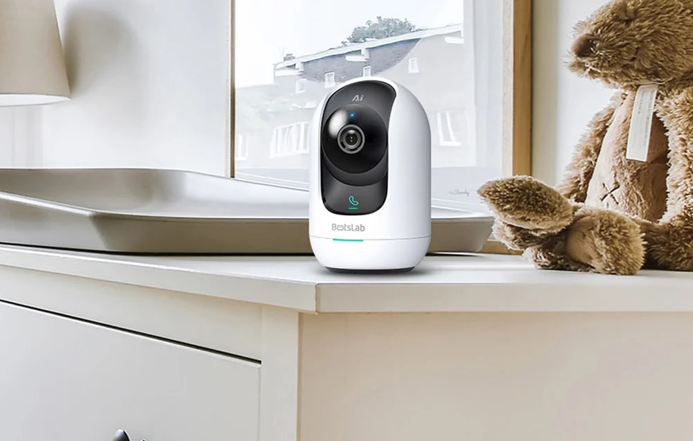 Camera de supraveghere Botslab 2 Pro C221, Interior, 5MP, Control vocal, WiFi, Alb 1 Lerato.ro