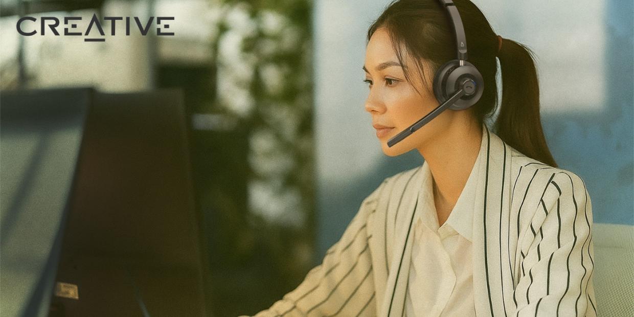 Casti wireless cu microfon reative Chat, over the ear, Bluetooth 5.4, autonomie totala 55h, USB-C, Negru 1 Lerato.ro