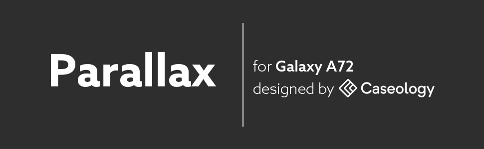 Carcasa Caseology Parallax compatibila cu Samsung Galaxy A72 Matte Black 1 Lerato.ro