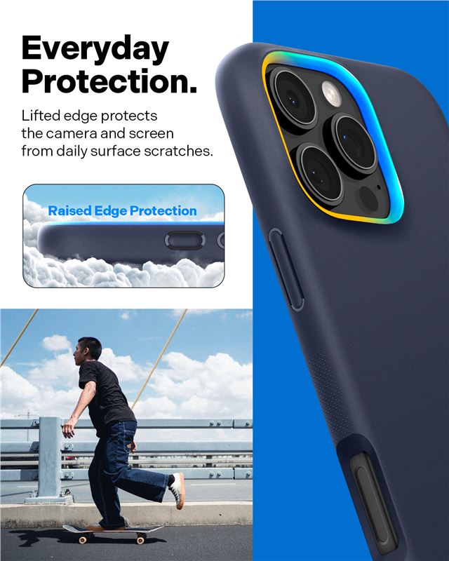 Carcasa Caseology Nano Pop MagSafe compatibila cu iPhone 16 Pro Max Navy Blue 1 Lerato.ro