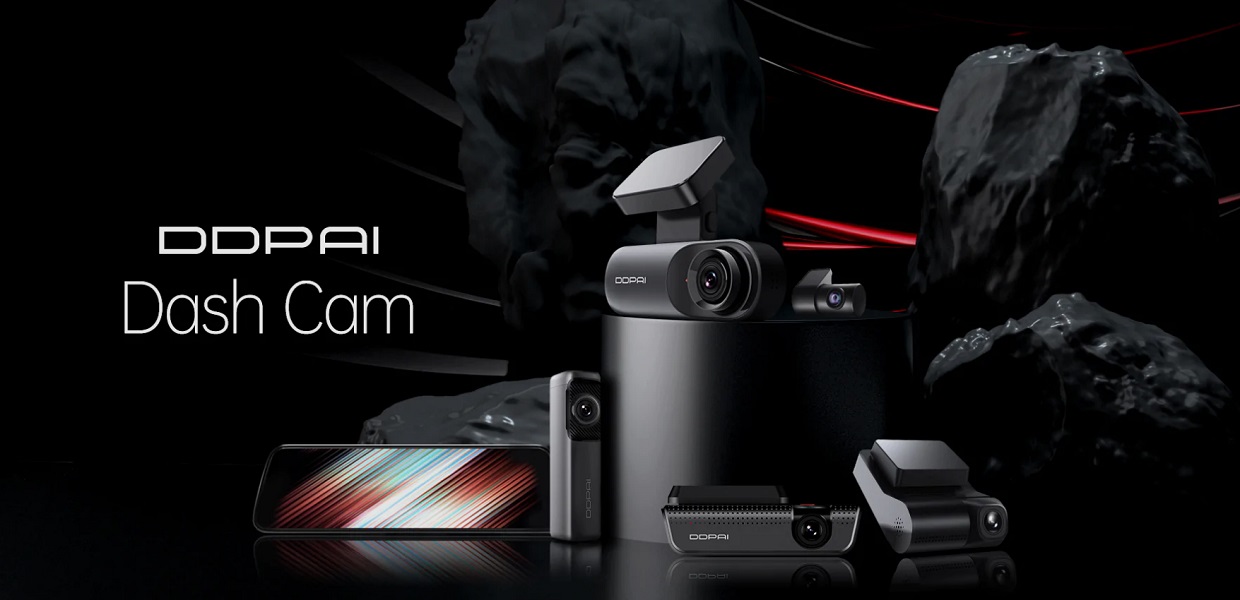 Camera auto DDPAI Mola E3, fata 1440p, spate 1080p, Full HD, WiFi, Negru 1 Lerato.ro