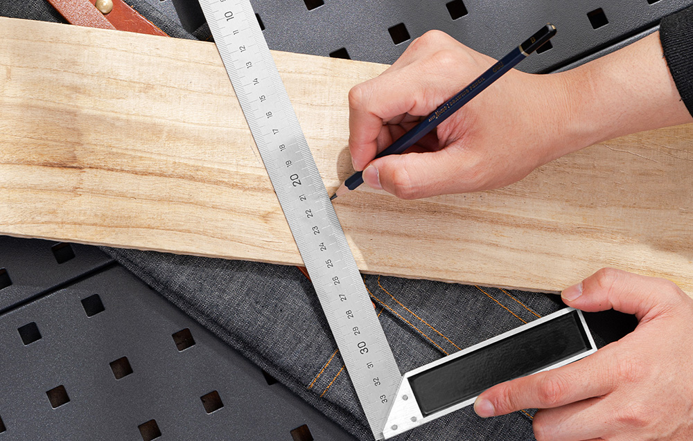 Echer de tamplarie Deli Tools EDL302350, 350mm, Silver 1 Lerato.ro