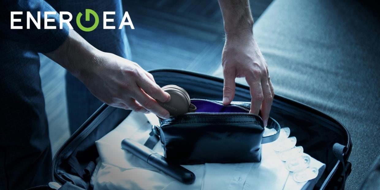 Incarcator Wireless 3 in 1 Energea Alumag Trio 2 cu MagSafe, Pliabil, Incarcare Wireless 25W, Alimentare USB-C, Gunmetal 1 Lerato.ro