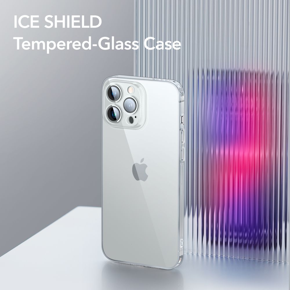 Carcasa ESR Ice Shield compatibila cu iPhone 14 Pro Clear 1 Lerato.ro