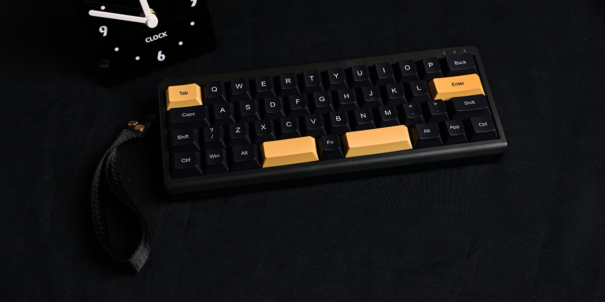 Tastatura mecanica Epomaker TH40, Wireless, Bluetooth, USB-C, Switch-uri Wisteria Linear, Negru 1 Lerato.ro