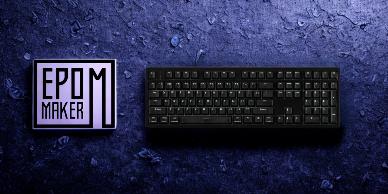 Tastatura mecanica Epomaker HE108, Wireless, Bluetooth, USB-C, Switch-uri Creamy Jade HE, Negru 1 Lerato.ro