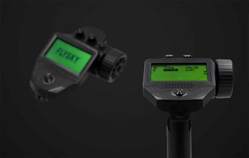 Set transmițător FlySky FS-G7P + receptor R7P, 7 canale, Frecventa 2.4 GHz, Raza actiune 300m, USB-C, Negru 1 Lerato.ro