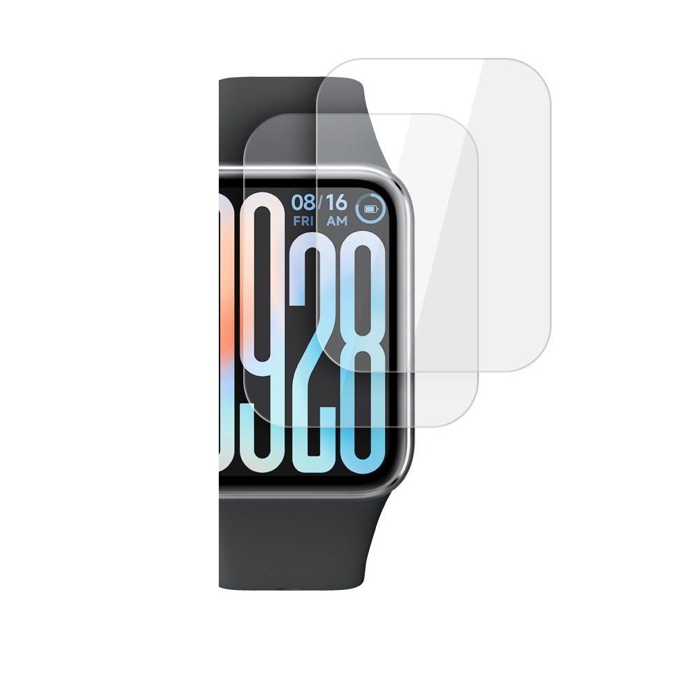 Set 2 folii protectie HOFI Hydroflex Pro compatibil cu Xiaomi Mi Band 9 Pro Clear