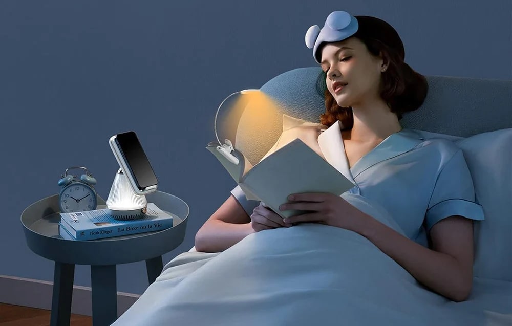 Lampa wireless Glocusent Clip On, LED, USB-C, 1800K-6000K, Alb 1 Lerato.ro