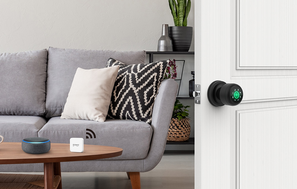 Centru de comanda Smart Gateway Gosund G2, WiFi, Bluetooth, Indicator LED, Control vocal, Alb 1 Lerato.ro